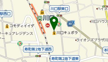 川口市立川口駅前保育園の地図画像