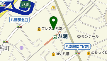 八潮市立駅前保育所の地図画像