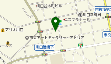 あいう園の地図画像