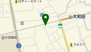 まきば保育園の地図画像