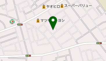 白ばら学園第2こどもの家の地図画像