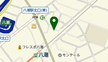 八潮かえで保育園の地図画像