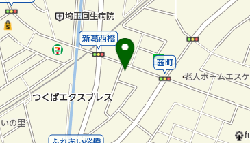 けやきの森保育園やしおの地図画像