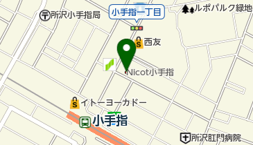 Nicot小手指の地図画像