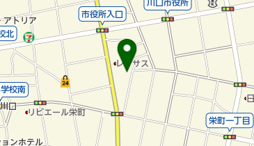 太陽の子川口幸町保育園の地図画像