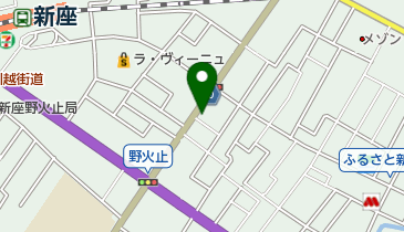 音羽の森新座保育園の地図画像