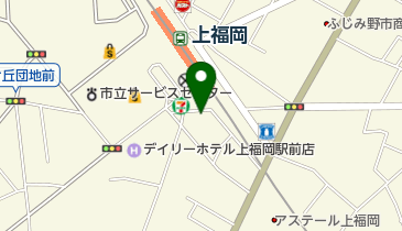 上福岡おひさま保育園の地図画像