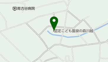 認定こども園泉の森川越の地図画像