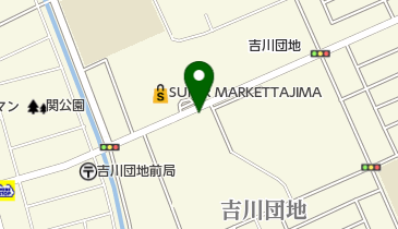 よしかわフラワー保育園の地図画像