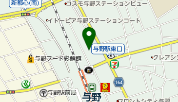 リップル保育園与野の地図画像
