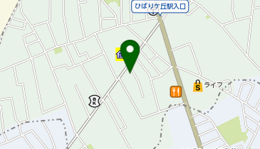 元気キッズ新座栗原園の地図画像