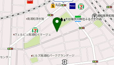 彩の調保育園南浦和空の地図画像