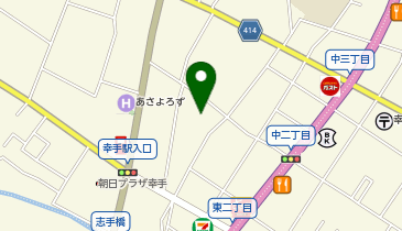幸手白百合幼稚園の地図画像