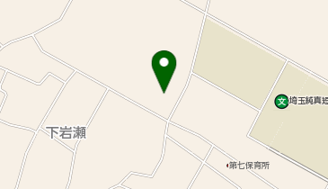 羽生市いわせ保育所の地図画像