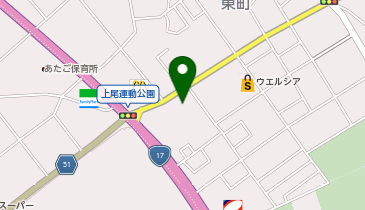 上尾東町はばたき保育園の地図画像
