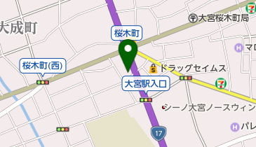 四谷学院大宮校の地図画像