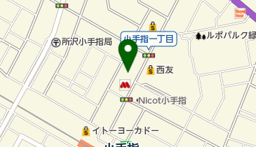 栄光ゼミナール小手指校の地図画像