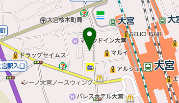 メビウス教育研究所の地図画像