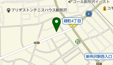 学友館予備校の地図画像