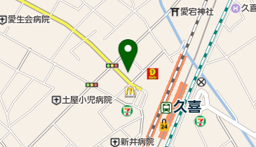 栄光ゼミナール高等部navio久喜校の地図画像