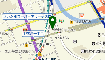 医系専門学校メディカルラボさいたま校の地図画像