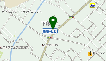 創英ゼミナール武蔵藤沢校の地図画像