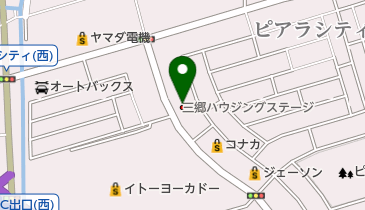 三郷ハウジングステージの地図画像