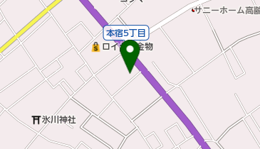 ファイブイズホーム北本彩央店の地図画像