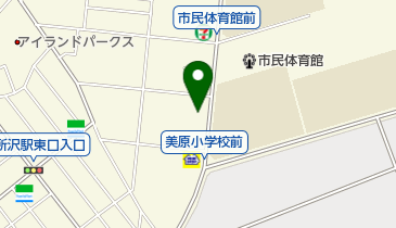富士住建所沢ショールームの地図画像