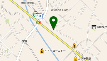 富士住建久喜ショールームの地図画像