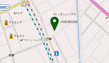 ユニバーサルホーム浦和店の地図画像