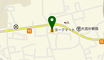 ヨークマート大宮南中野店の地図画像