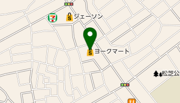 ヨークマート三室店の地図画像
