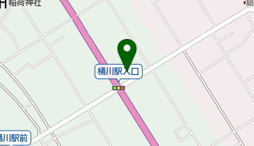 ヨークマート桶川店の地図画像