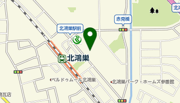 マミーマート北鴻巣店の地図画像