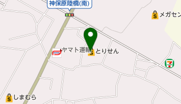 とりせん上里店の地図画像