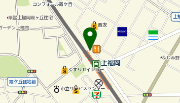 東武ストア上福岡店の地図画像
