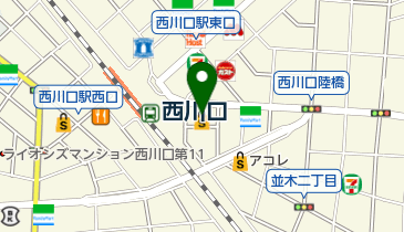 東武ストア西川口店の地図画像