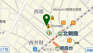 Olympic朝霞台店の地図画像