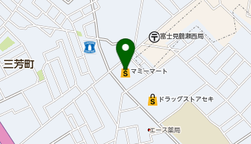 マミーマート三芳店の地図画像