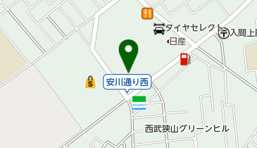ヨークマート入間店の地図画像
