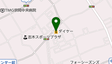 ダイケーストアーの地図画像