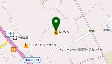とりせん北本店の地図画像