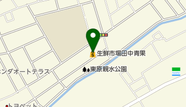 生鮮市場田中青果大井店の地図画像