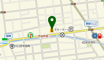 マミーマート川口芝店の地図画像