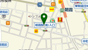 東武ストア朝霞店の地図画像