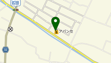 アバンセ川里店の地図画像