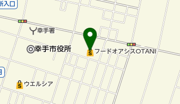 フードオアシスOTANI幸手店の地図画像