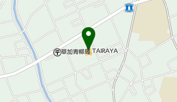 TAIRAYA草加店の地図画像