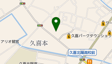スーパーマルサン久喜店の地図画像